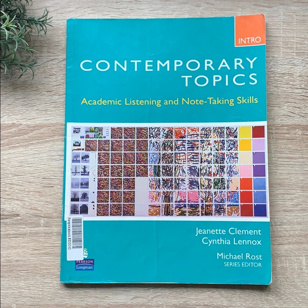 Contemporary topics